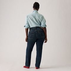 Wedgie Slim Fit Women's Jeans — Parallel Life - Dark Wash 12
