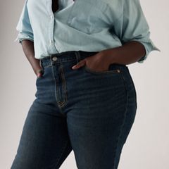 Wedgie Slim Fit Women's Jeans — Parallel Life - Dark Wash 11
