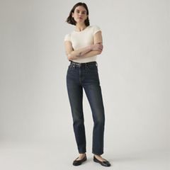 Wedgie Slim Fit Women's Jeans — Parallel Life - Dark Wash 1