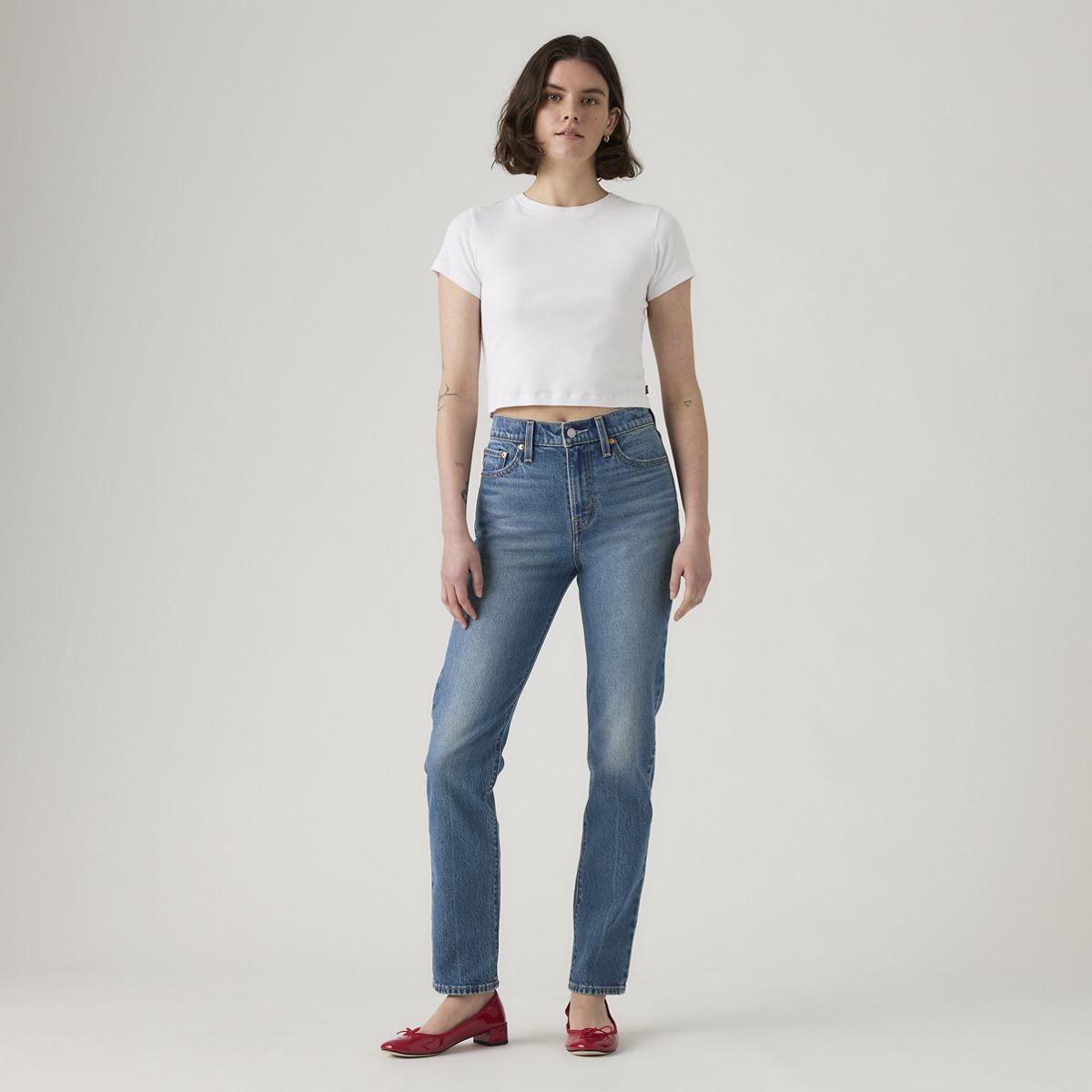 Wedgie Slim Fit Women's Jeans — City Slim - Medium Wash