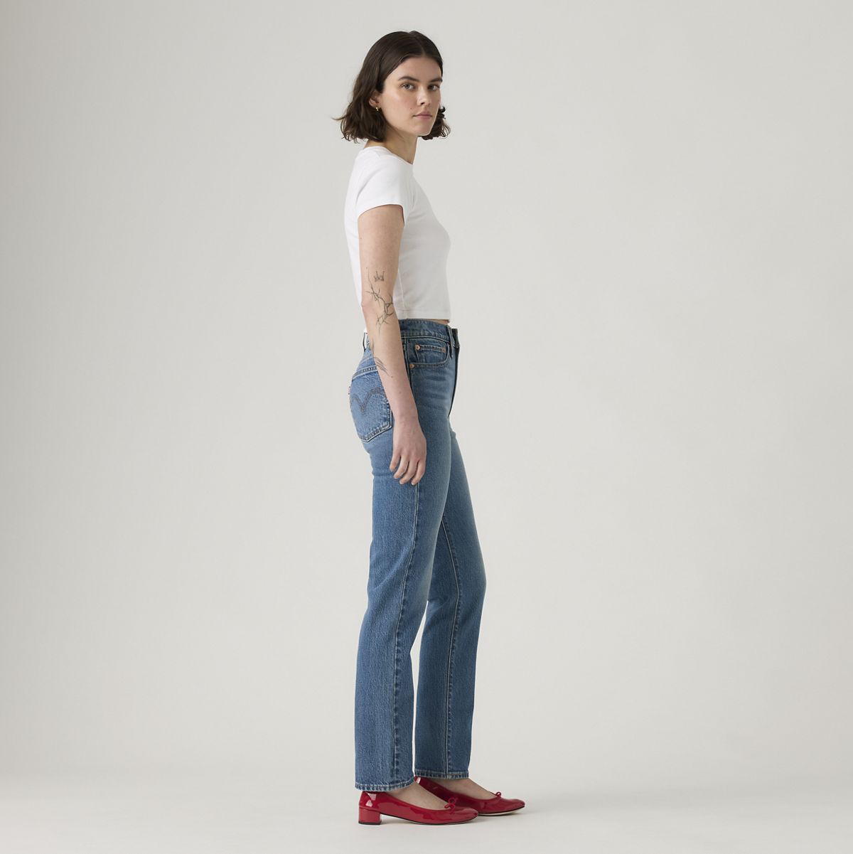 Wedgie Slim Fit Women's Jeans — City Slim - Medium Wash