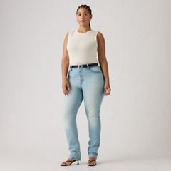 Wedgie Slim Fit Women's Jeans — First In Line - Light Wash 7