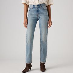 Wedgie Slim Fit Women's Jeans — Hi And Welcome Psk Str - Medium Wash 2