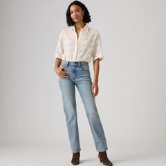 Wedgie Slim Fit Women's Jeans — Hi And Welcome Psk Str - Medium Wash 1