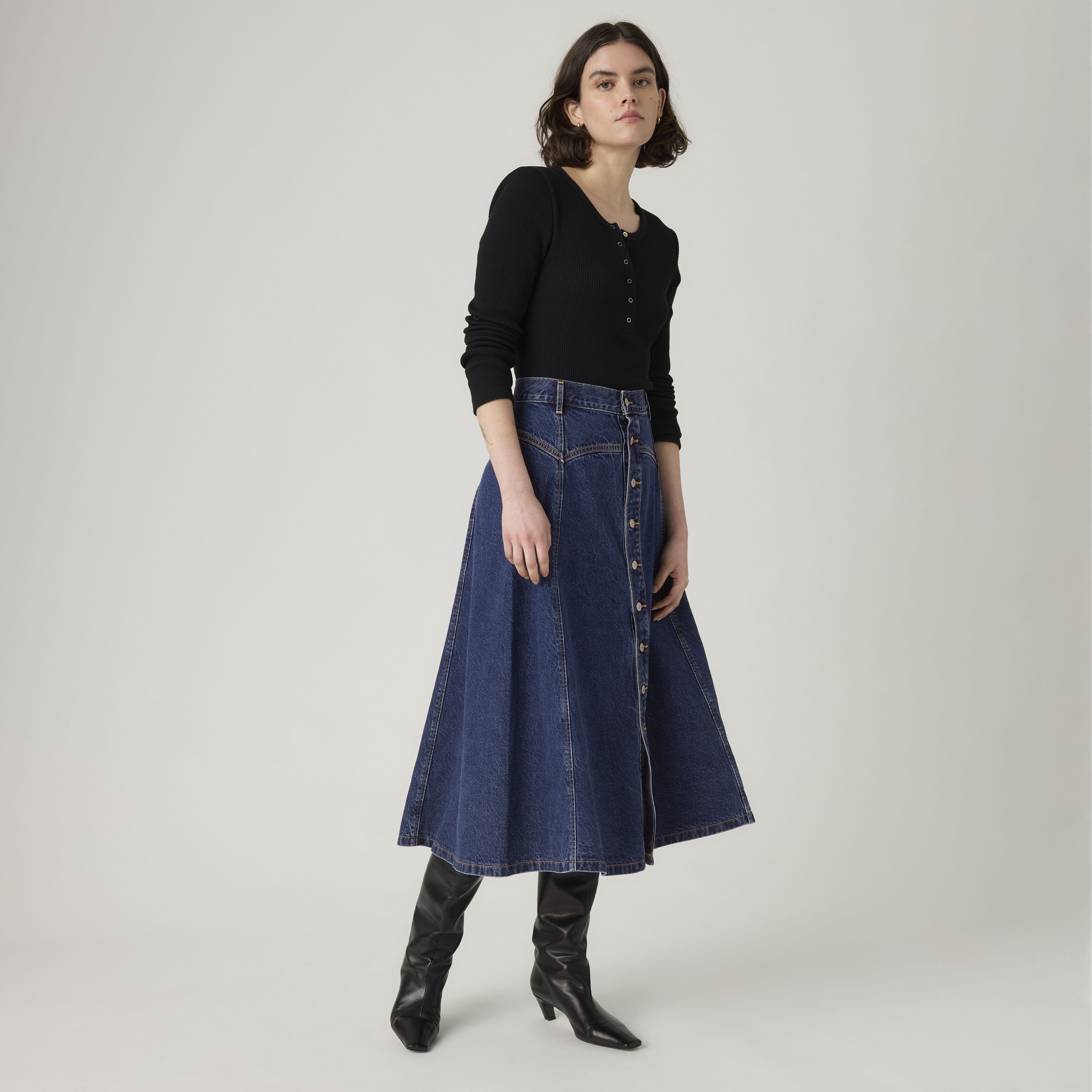 Yoked Western Skirt 1