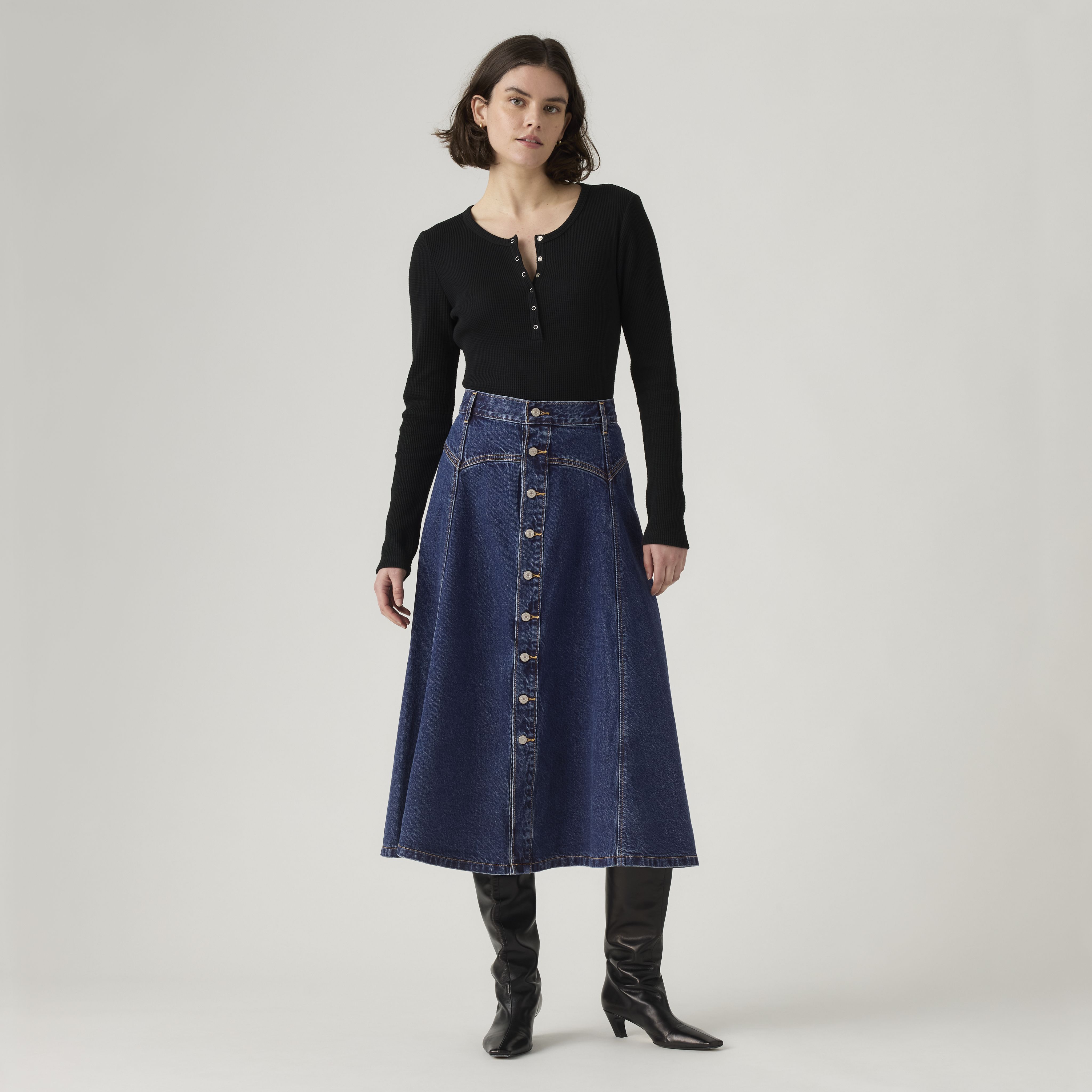 Yoked Western Skirt 4
