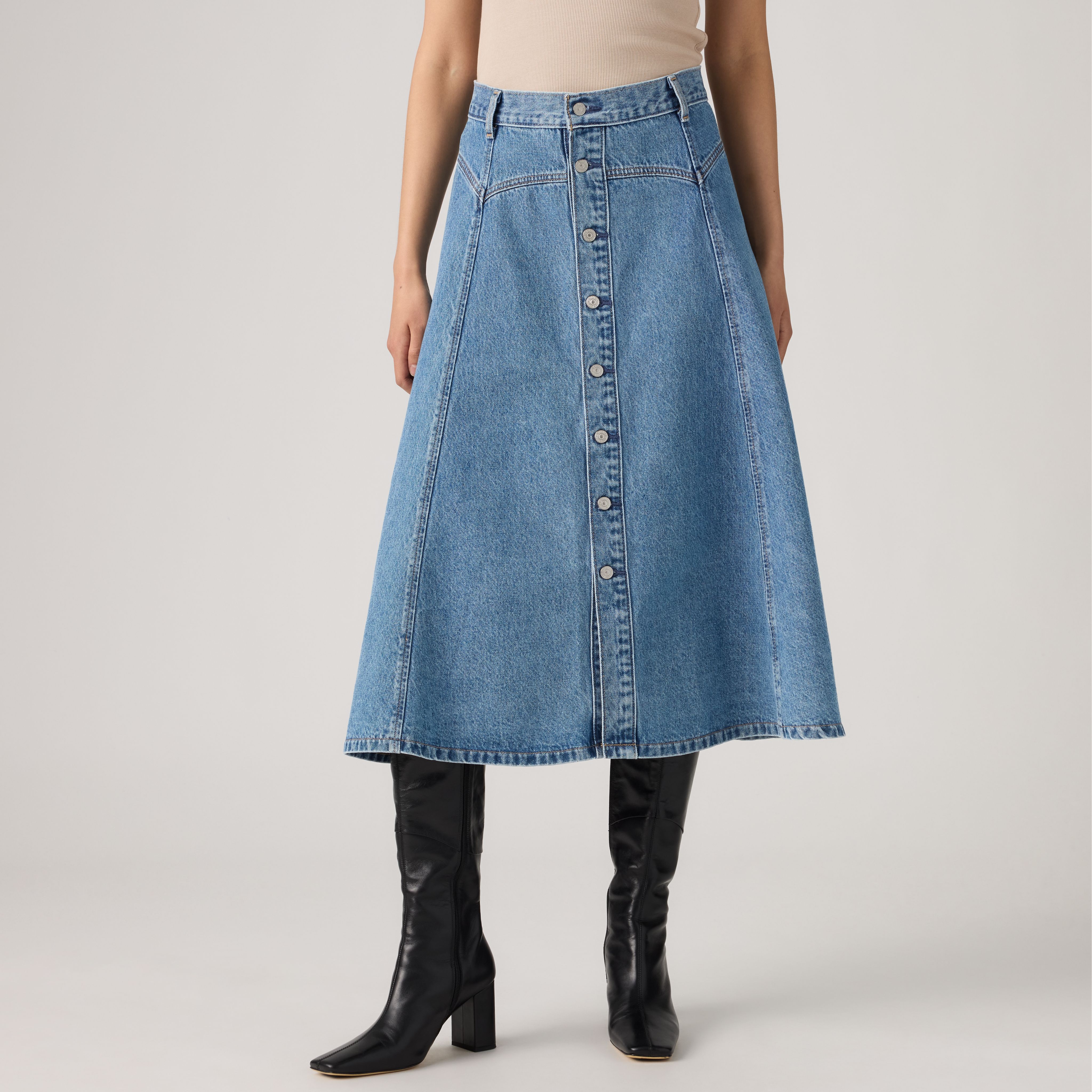 Yoked Western Skirt 2