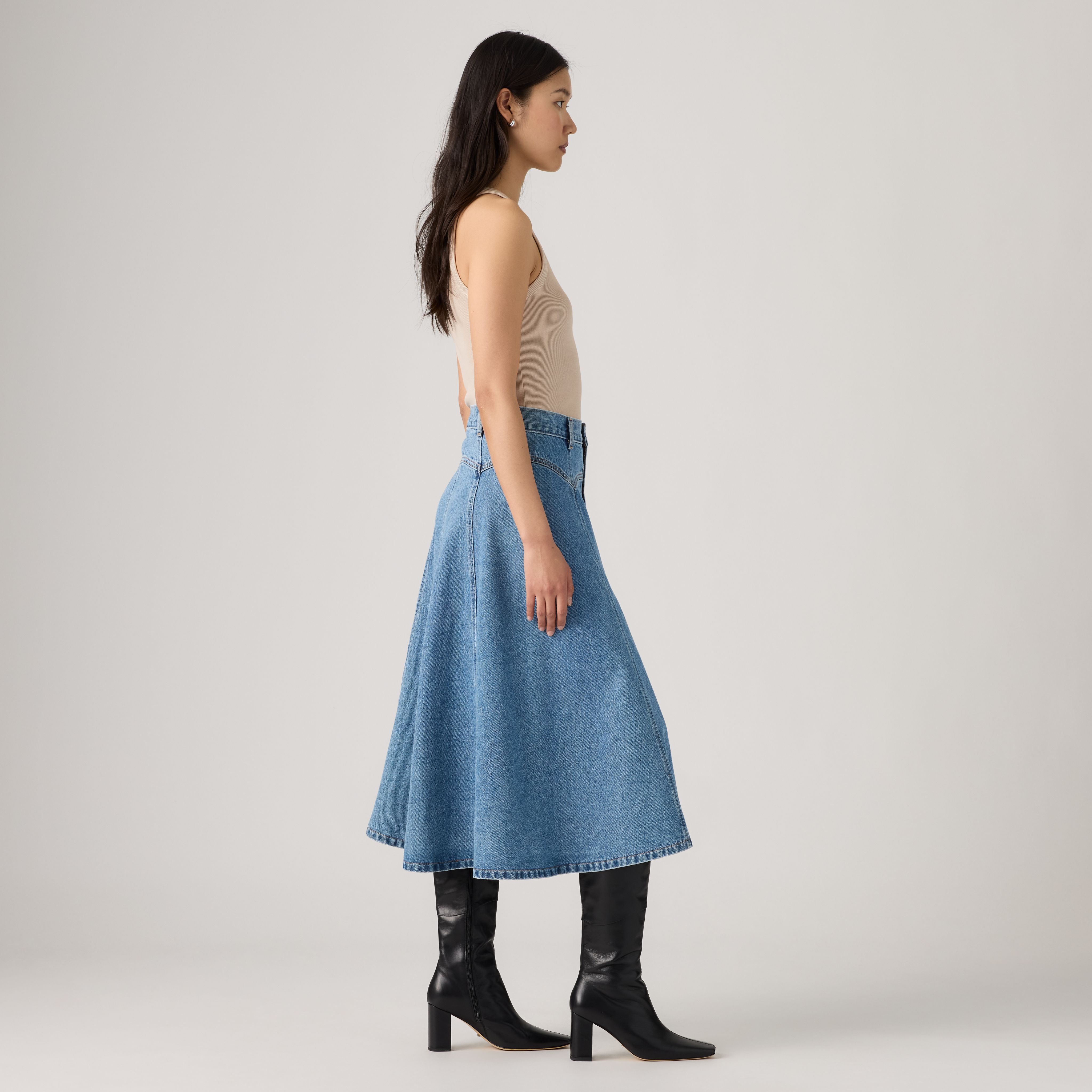 Yoked Western Skirt 4
