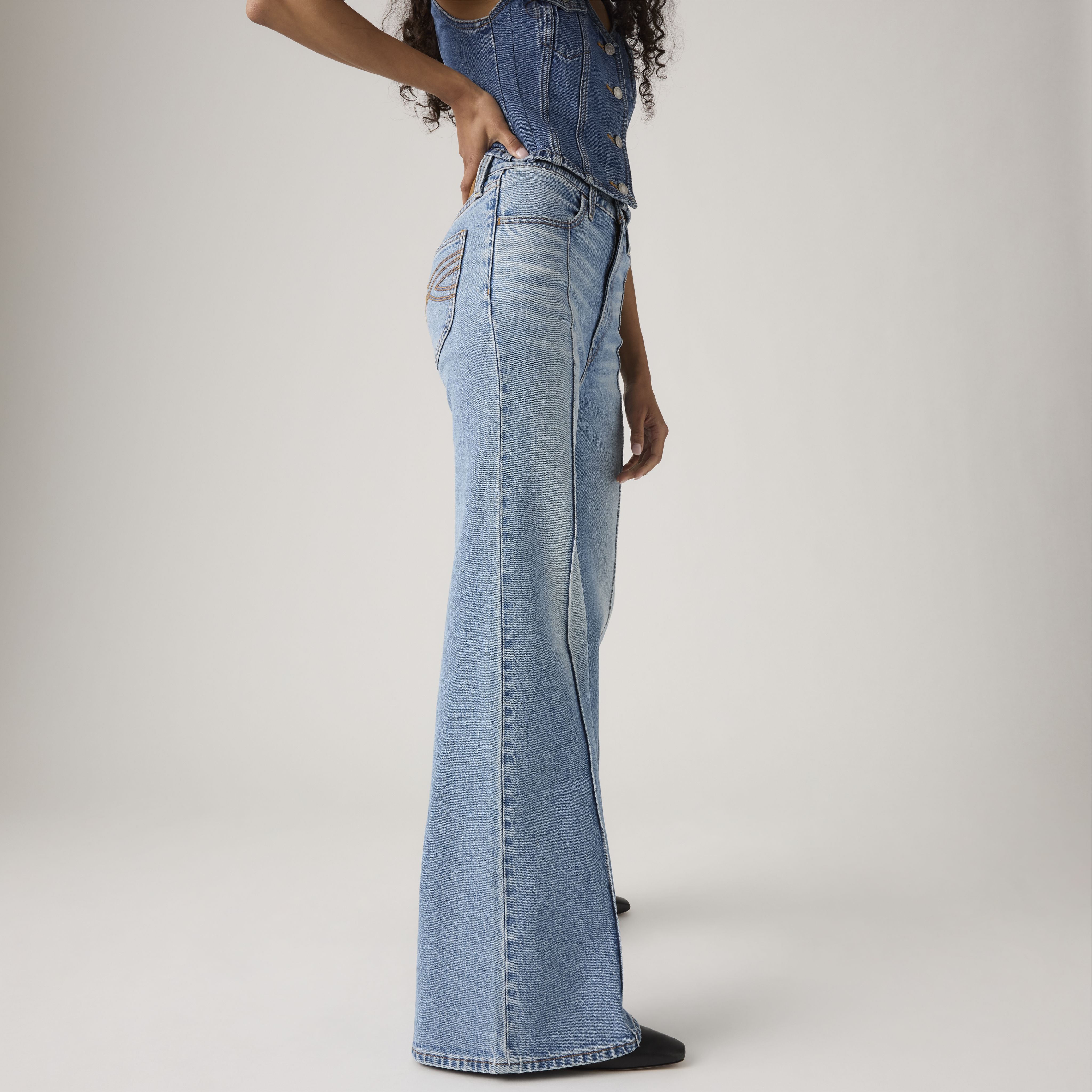 Ribcage Bell Western Jeans 2