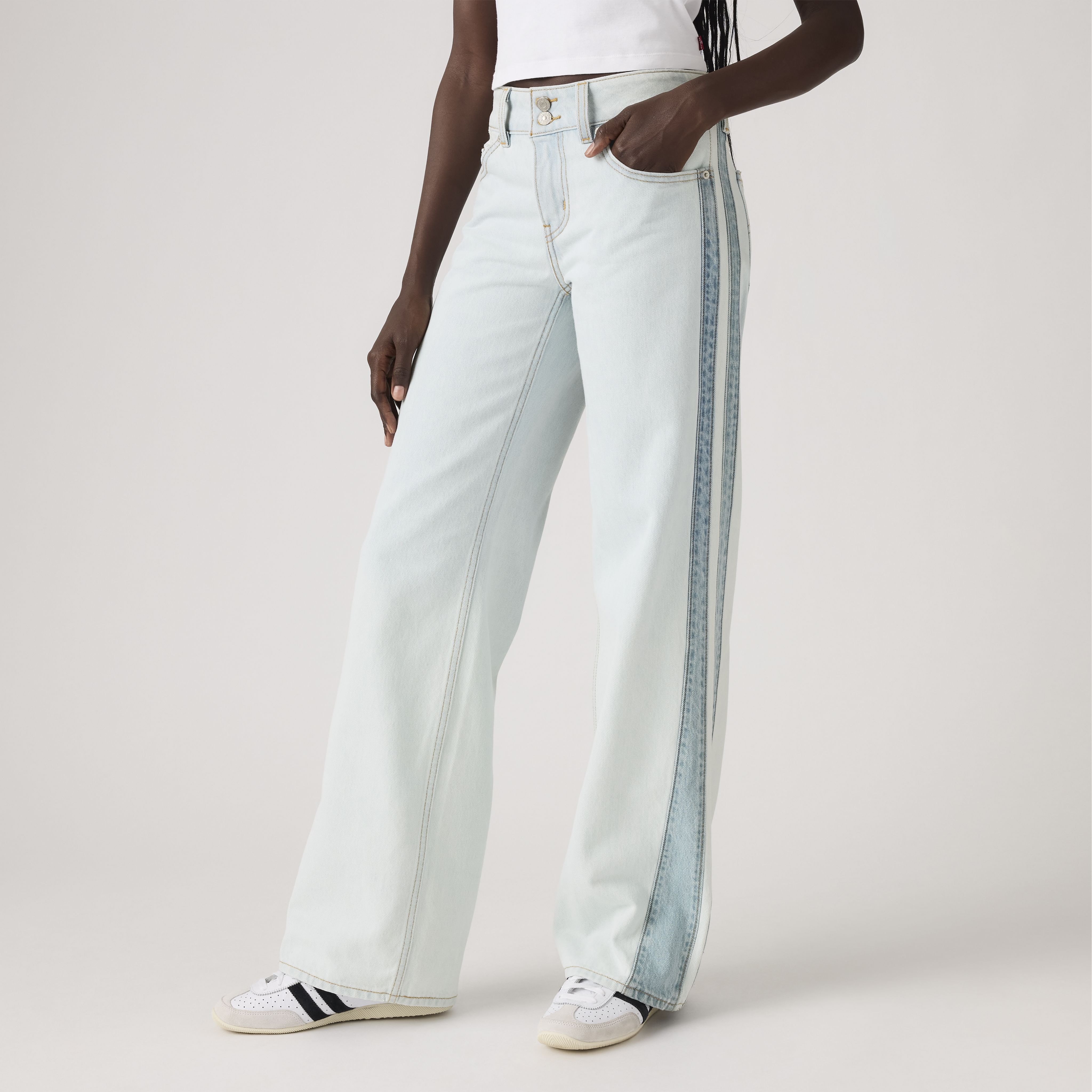 Superlow Loose Stripe Jeans 5