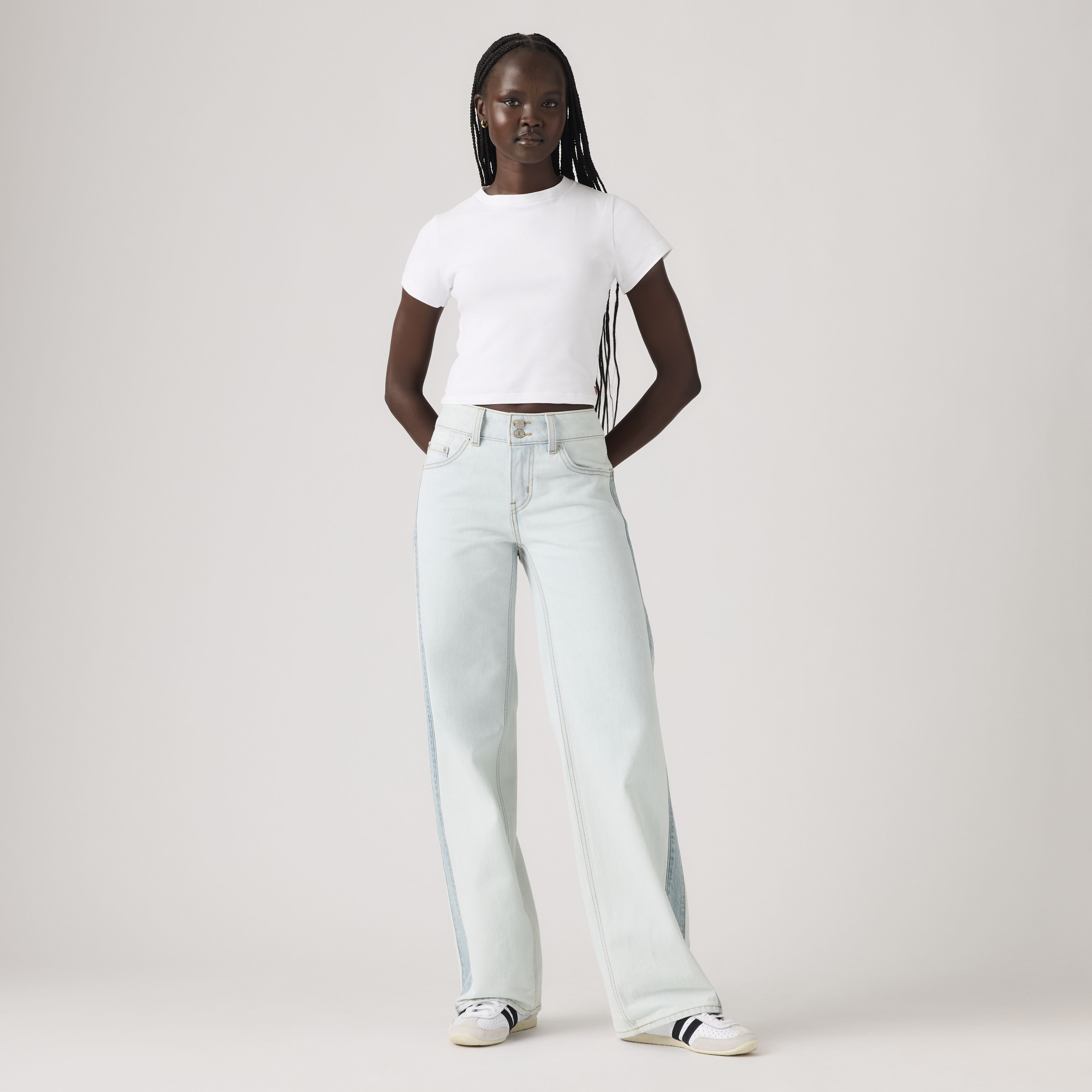 Superlow Loose Stripe Jeans 2