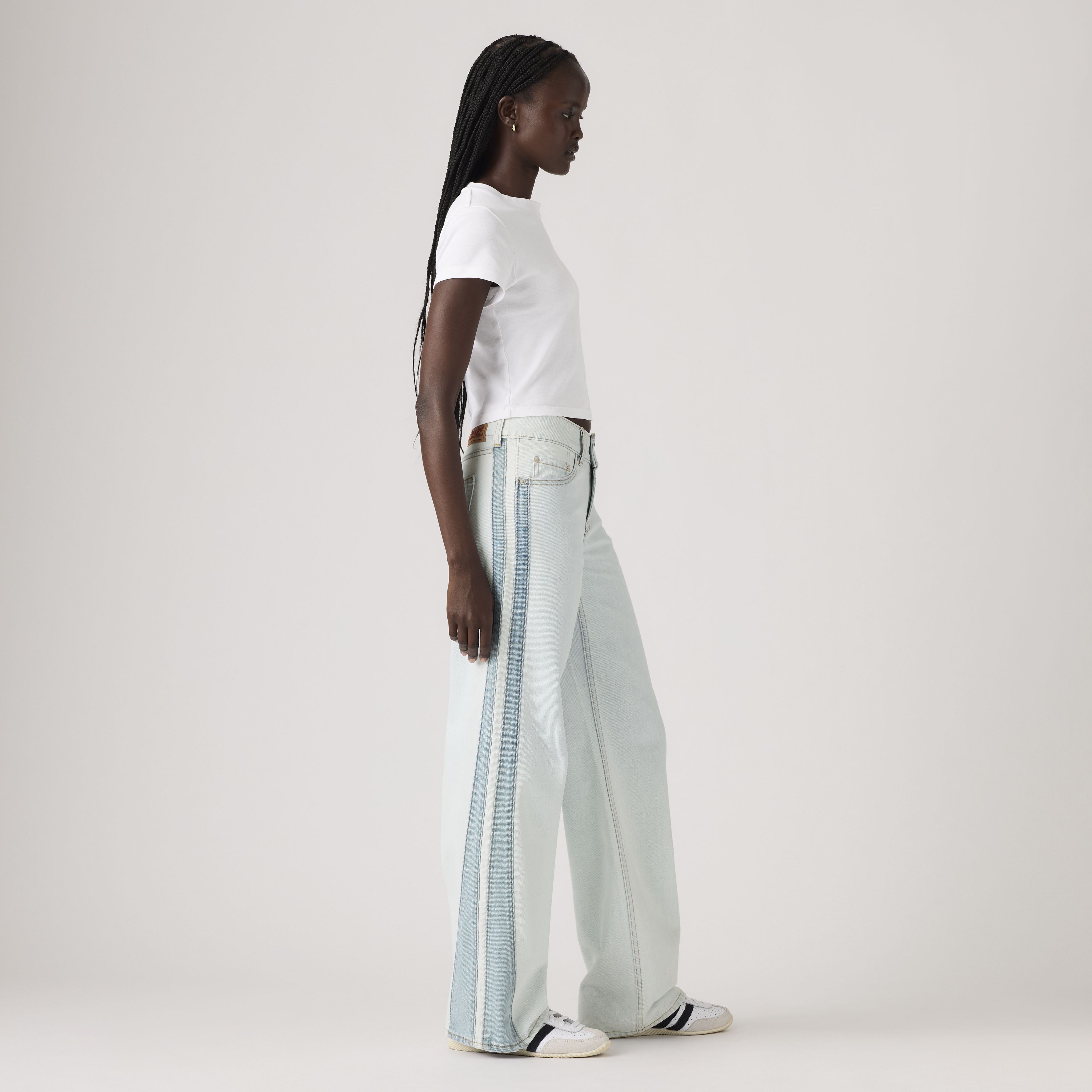 Superlow Loose Stripe Jeans 3