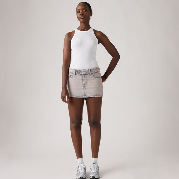 Superlow Mini Skirt — Rose Water Skirt - Pink
