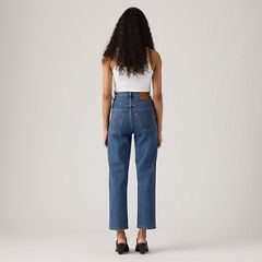 Ribcage Western Yoke Women's Jeans — Valley View Stone - Dark Wash 3