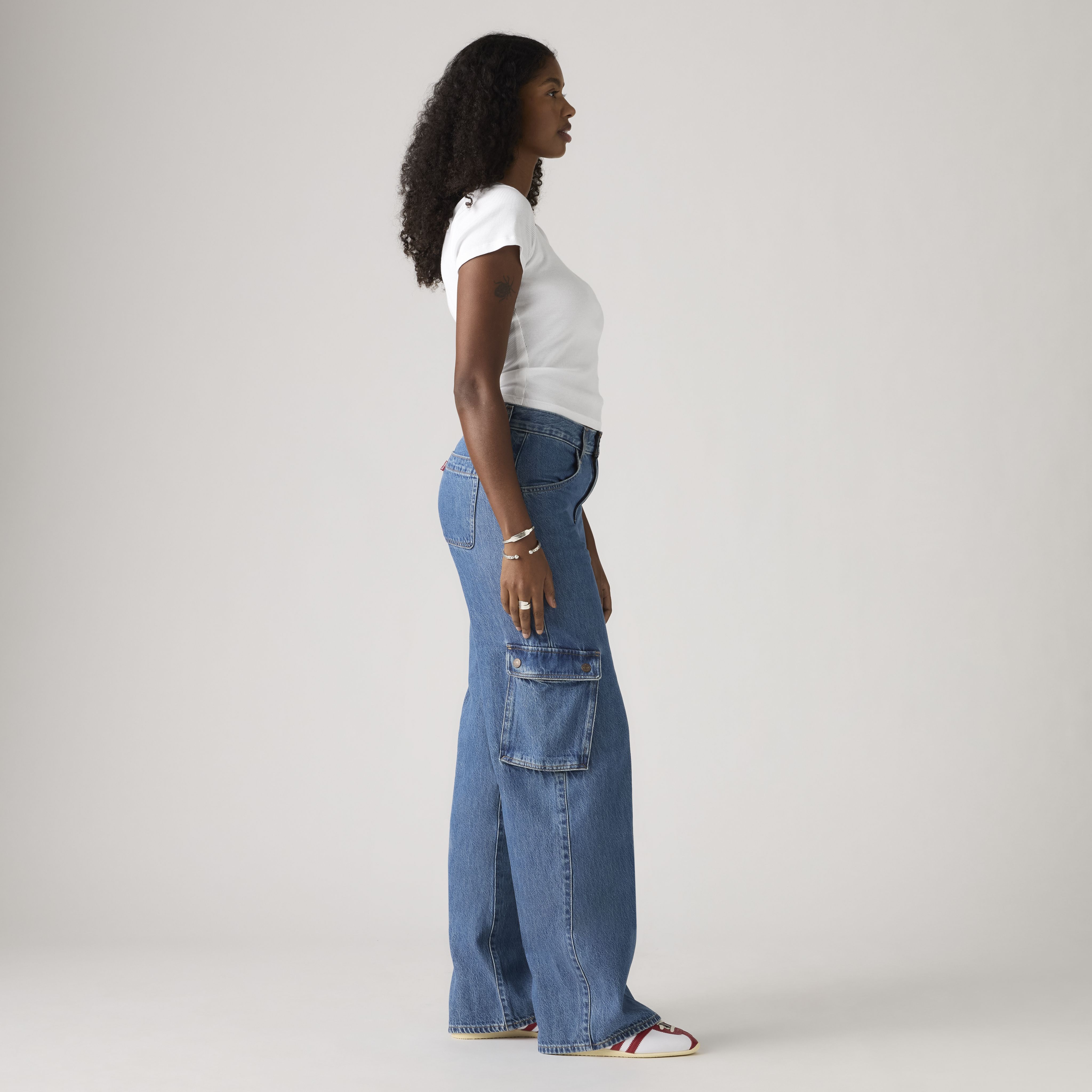 Superlow Loose Cargo Lightweight  Jeans 1