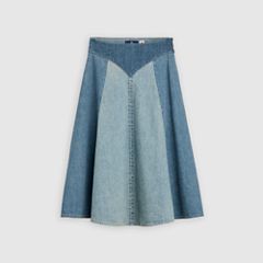 Women's Roper Skirt — Cuetil Made of Japan - Medium Wash 7