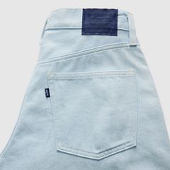 Women's Embroidered Bandit Shorts — Soft Wash Short - Medium Wash 9