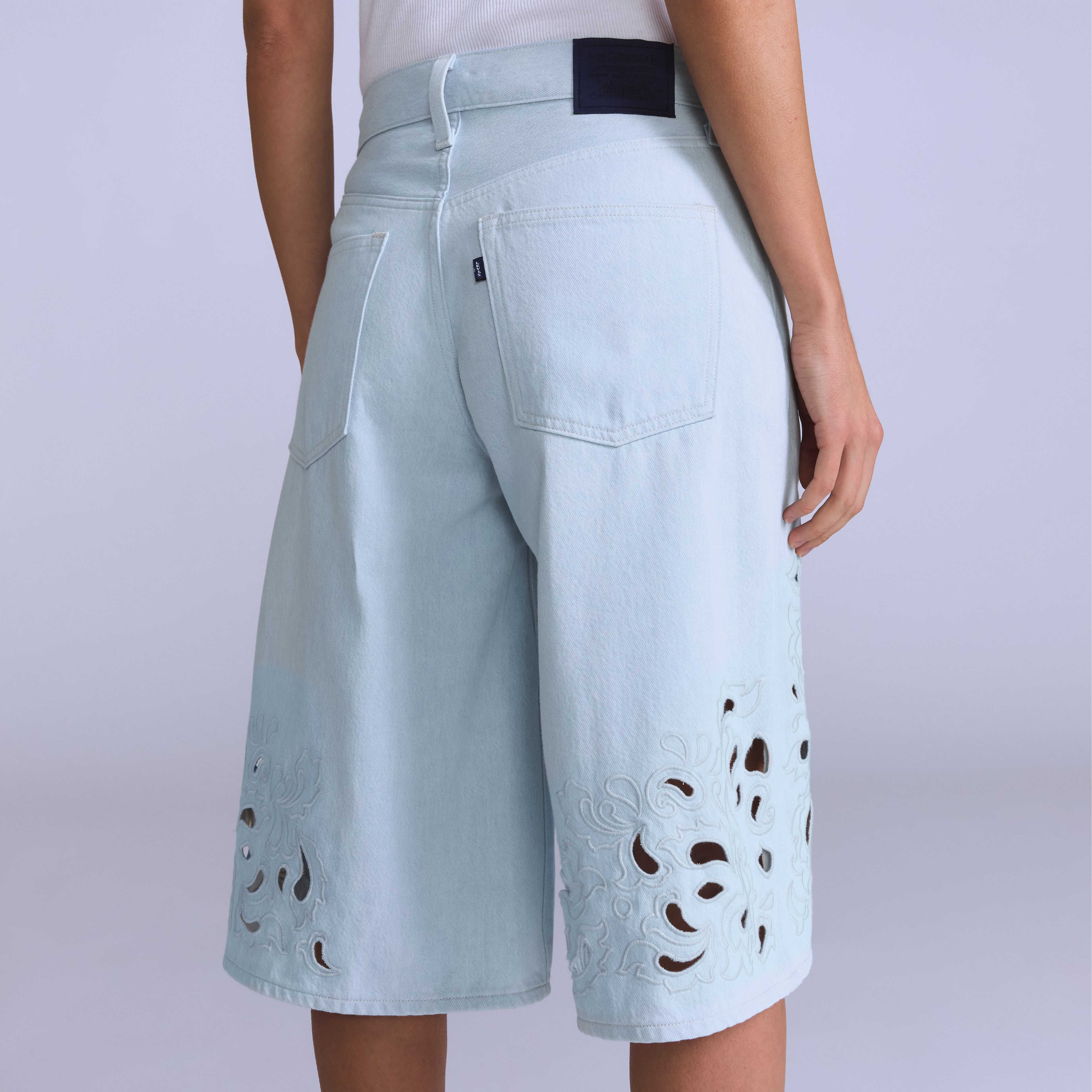 Women's Embroidered Bandit Shorts