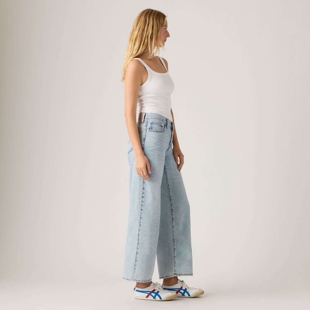 Middy Wide Leg Ankle Jeans 4