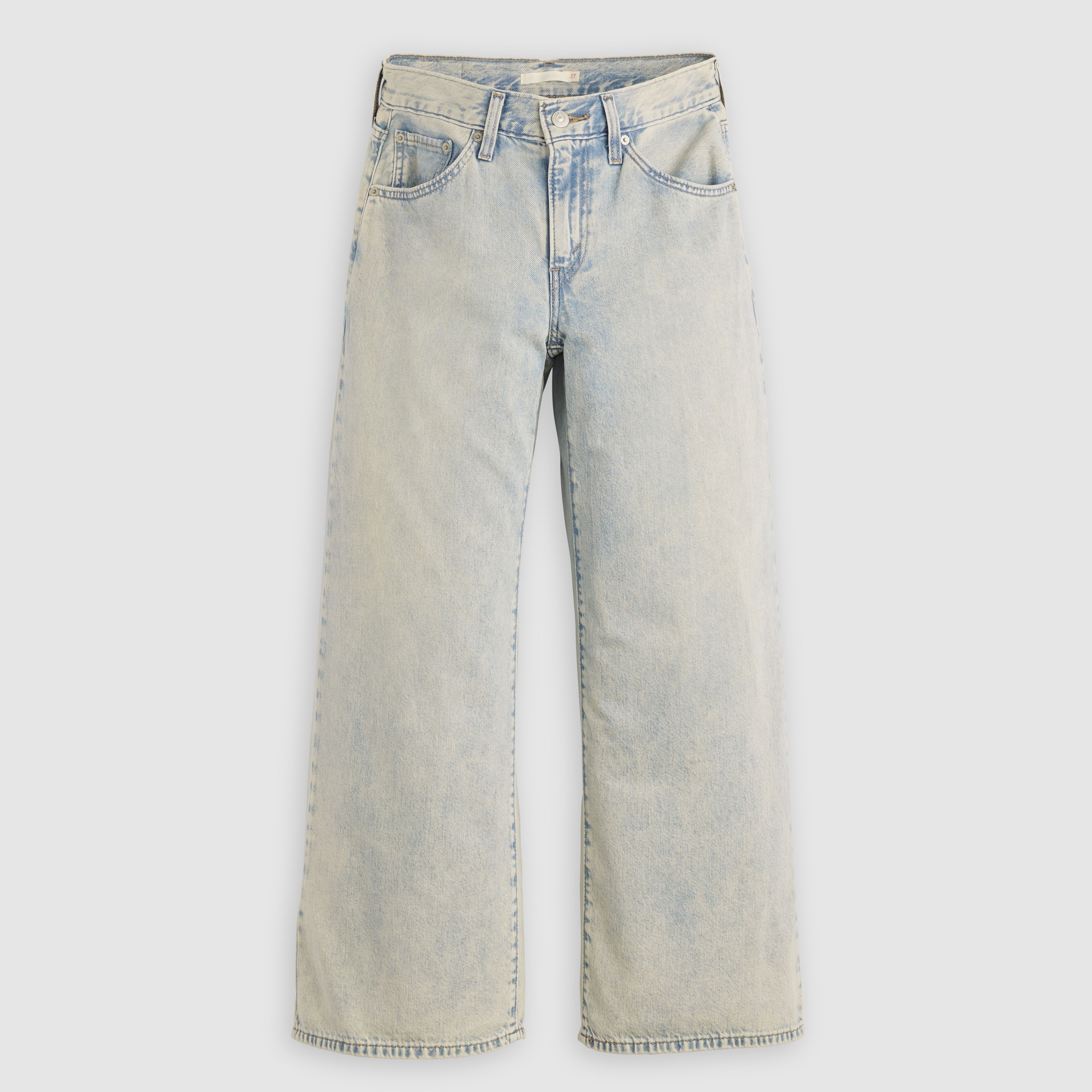 Mid Rise Wide-Leg Ankle Women's Jeans 6