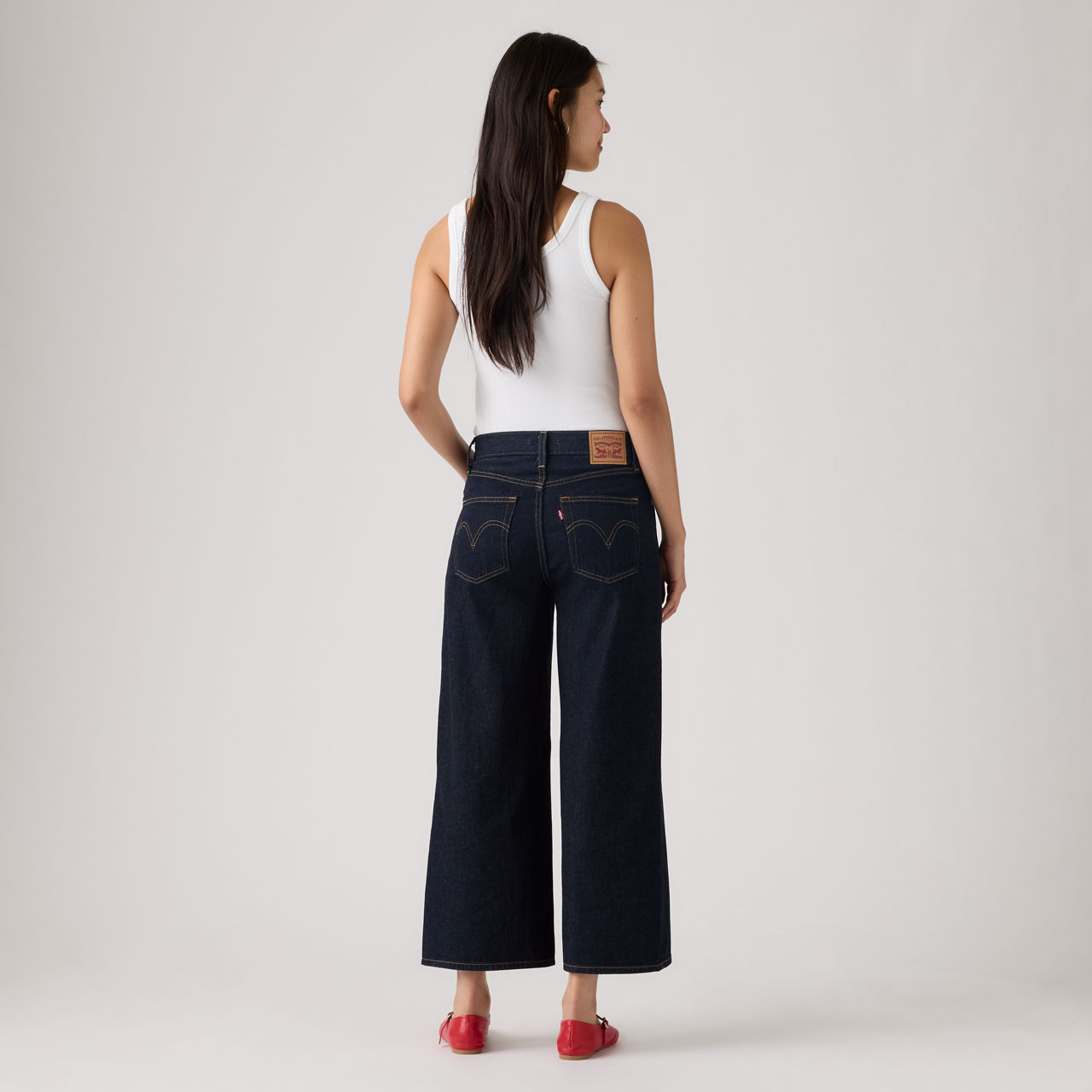 Middy Wide Leg Ankle Jeans 3