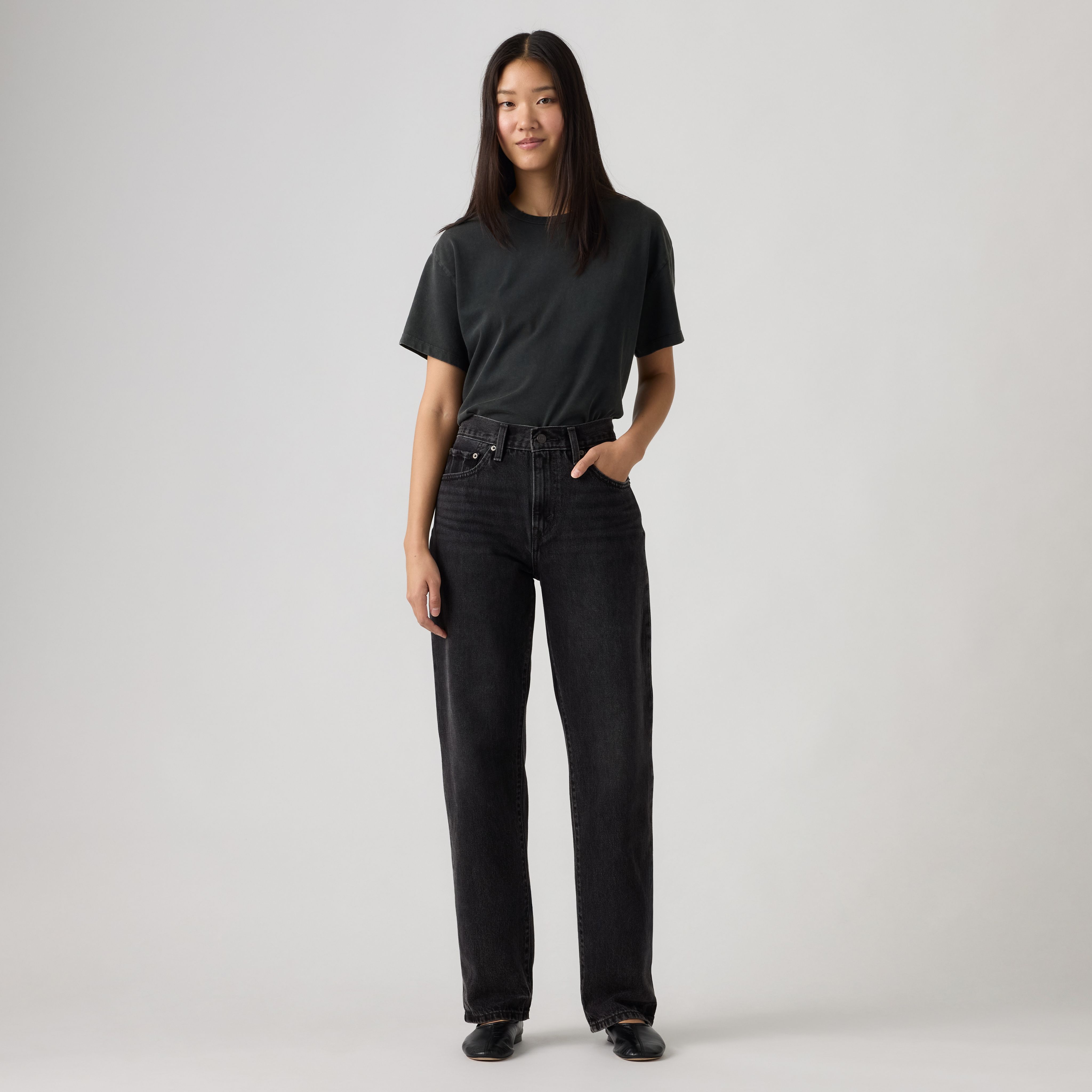 Image of model wearing Easy Dad