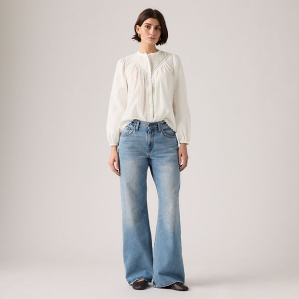 Loose Boot Women's Jeans — Easy Days - Medium Wash