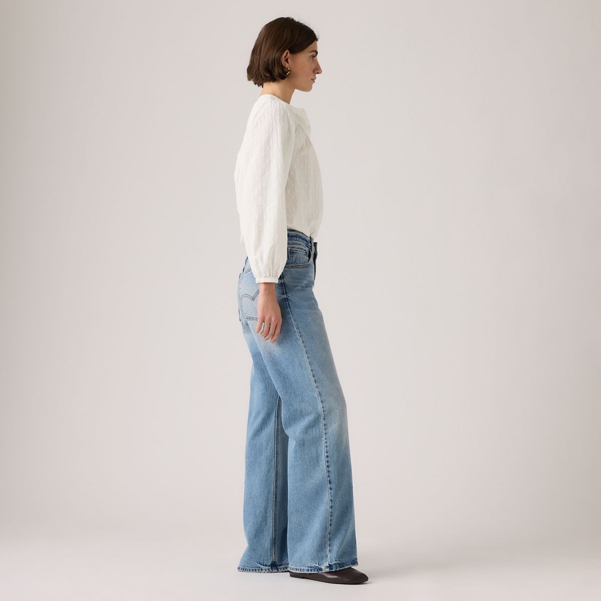 Loose Boot Women's Jeans — Easy Days - Medium Wash