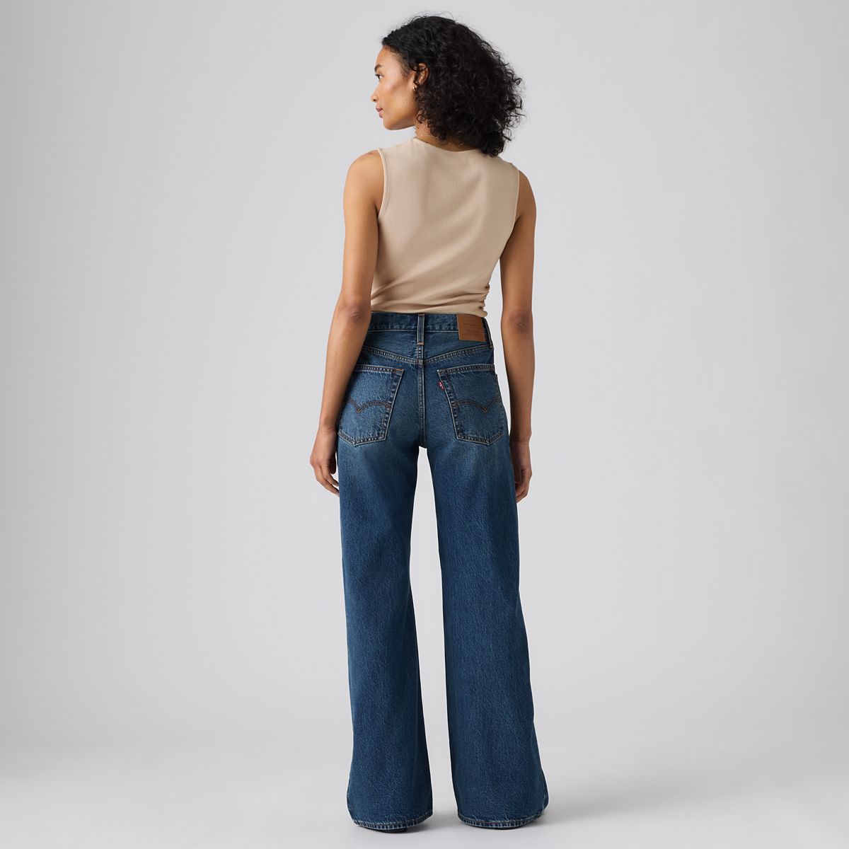 Loose Boot Women's Jeans — Phoenix Rising - Dark Wash