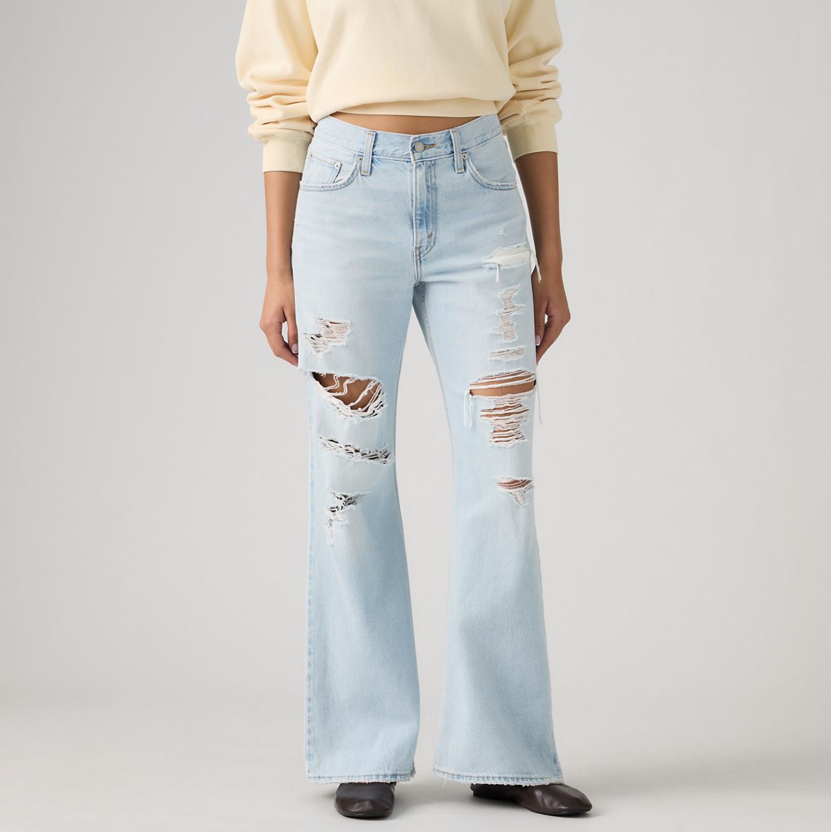 Loose Boot Women's Jeans — Do It Again - Medium Wash
