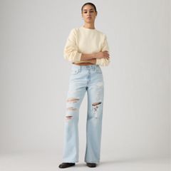 Loose Boot Women's Jeans — Do It Again - Medium Wash 1