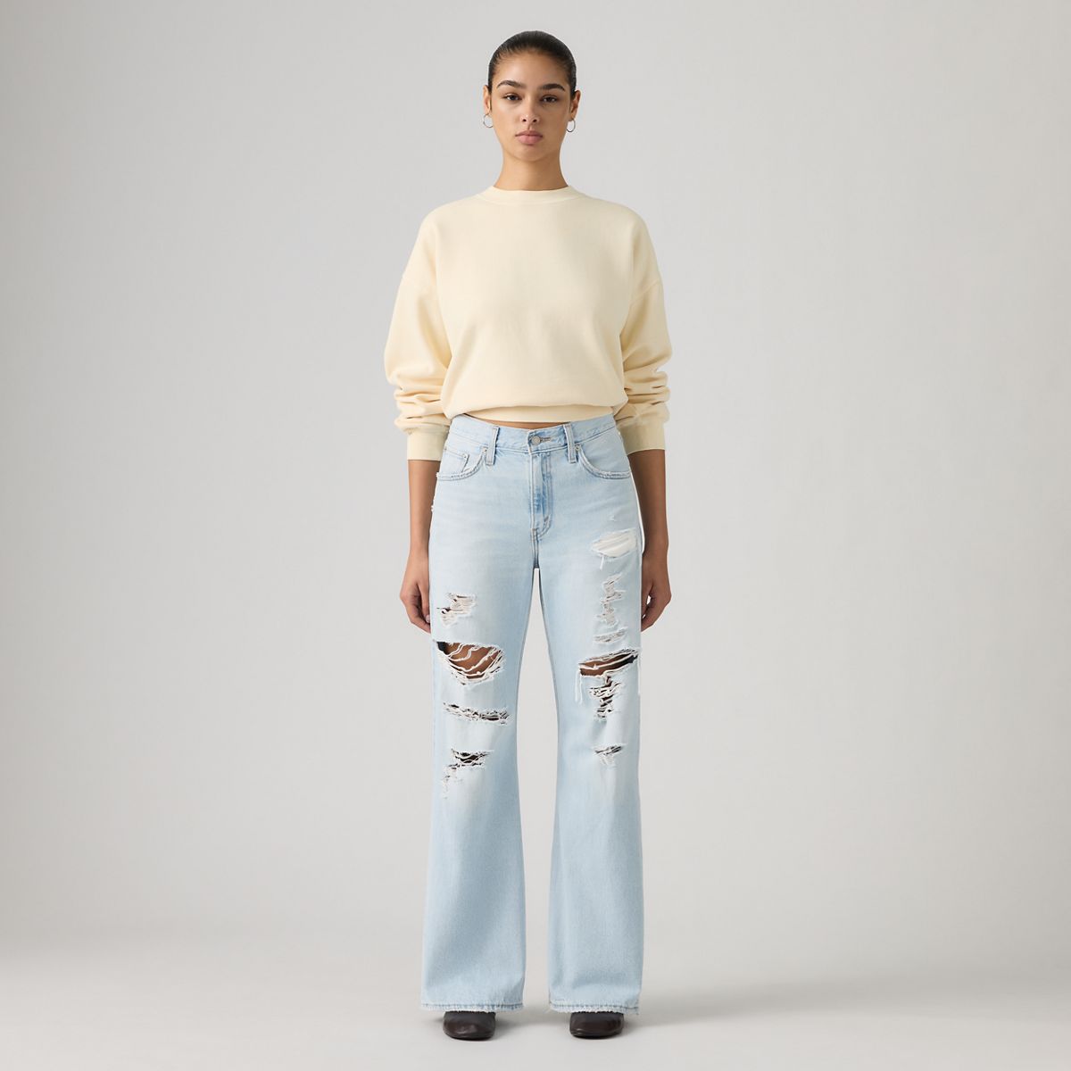 Loose Boot Women's Jeans — Do It Again - Medium Wash