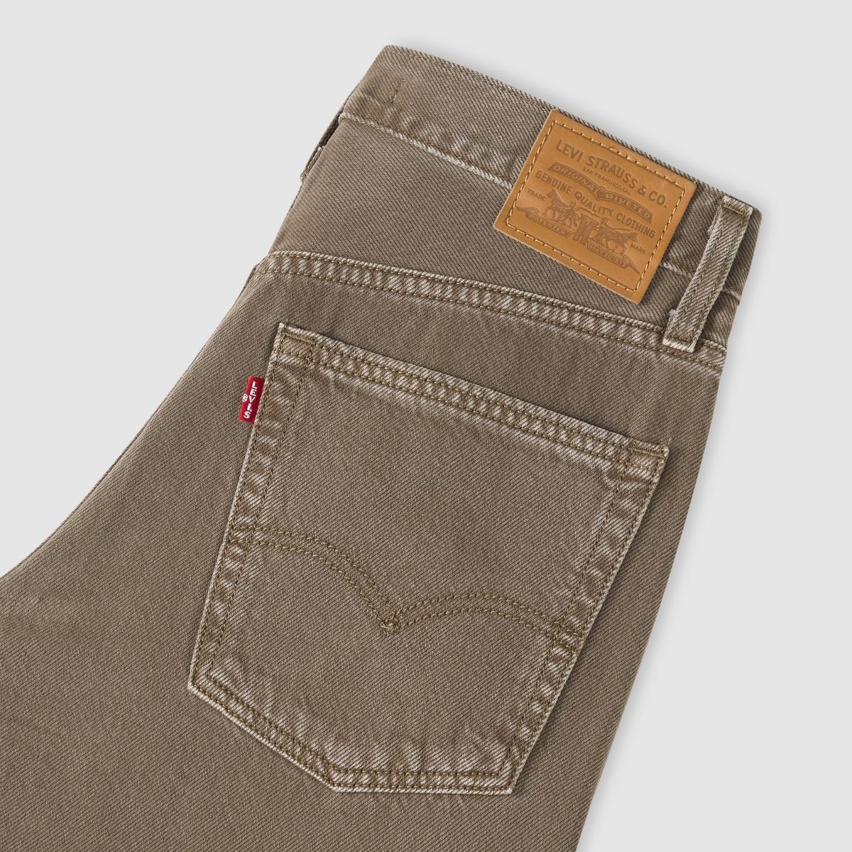 Loose Boot Women's Jeans — Washed Canteen Gd Cl - Brown
