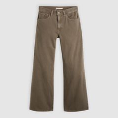 Loose Boot Women's Jeans — Washed Canteen Gd Cl - Brown 6