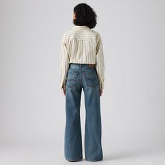 Loose Boot Women's Jeans — Well Ventilated - Medium Wash 3