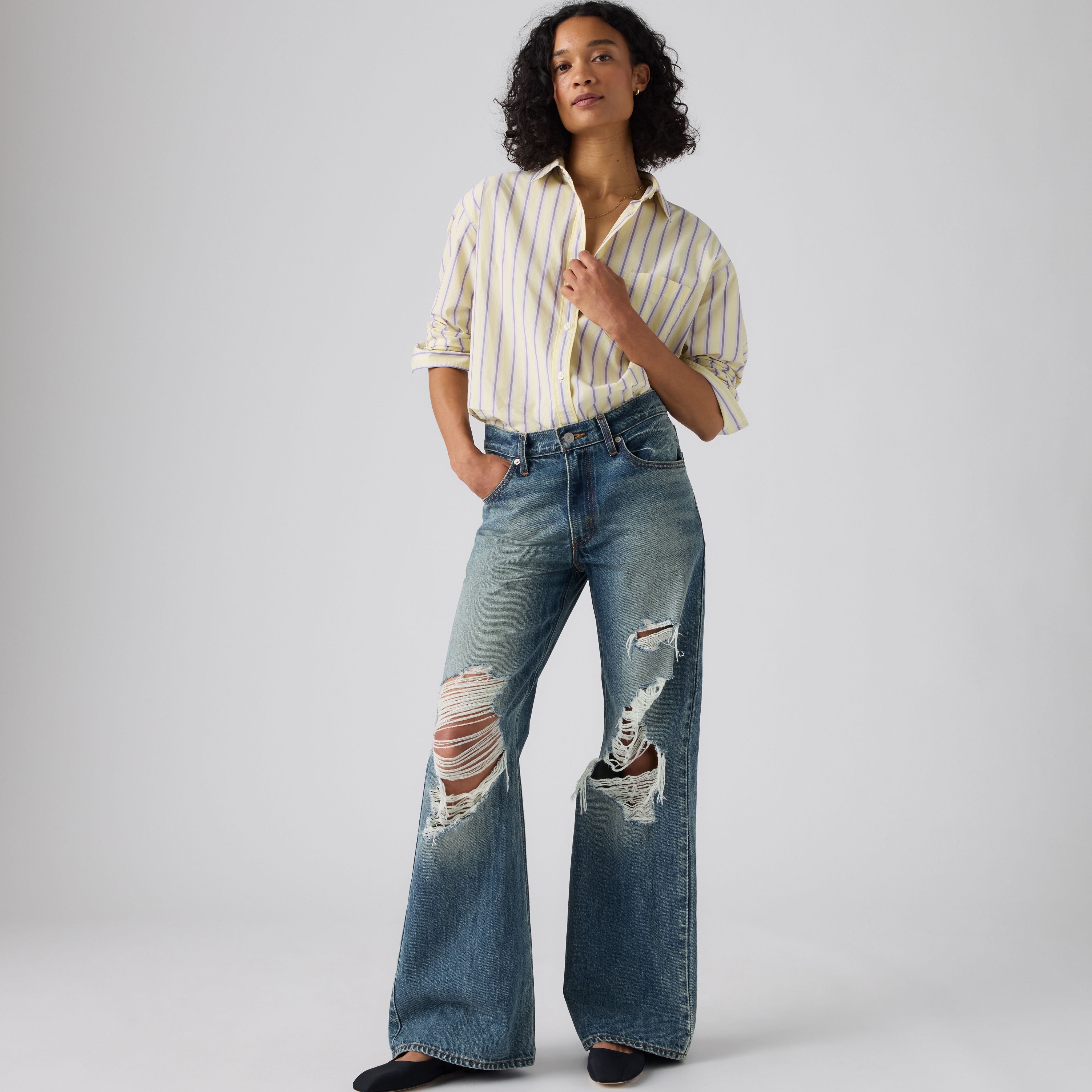 Loose Boot Jeans 1