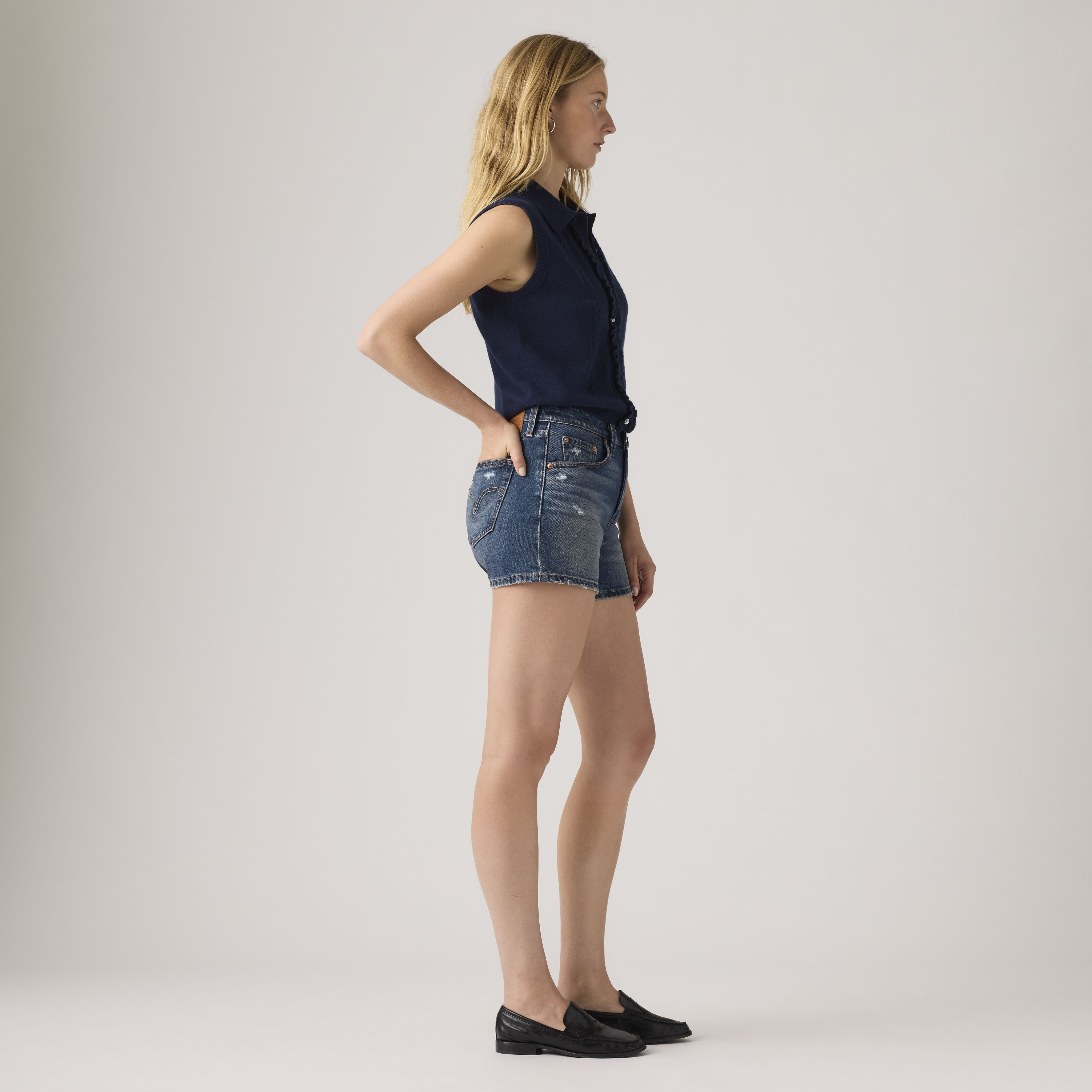 501® Original Fit High Rise Women's Curve Shorts 4