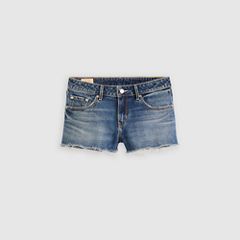 Low Rise Women's Shorts — Free Lunch - Dark Wash 7
