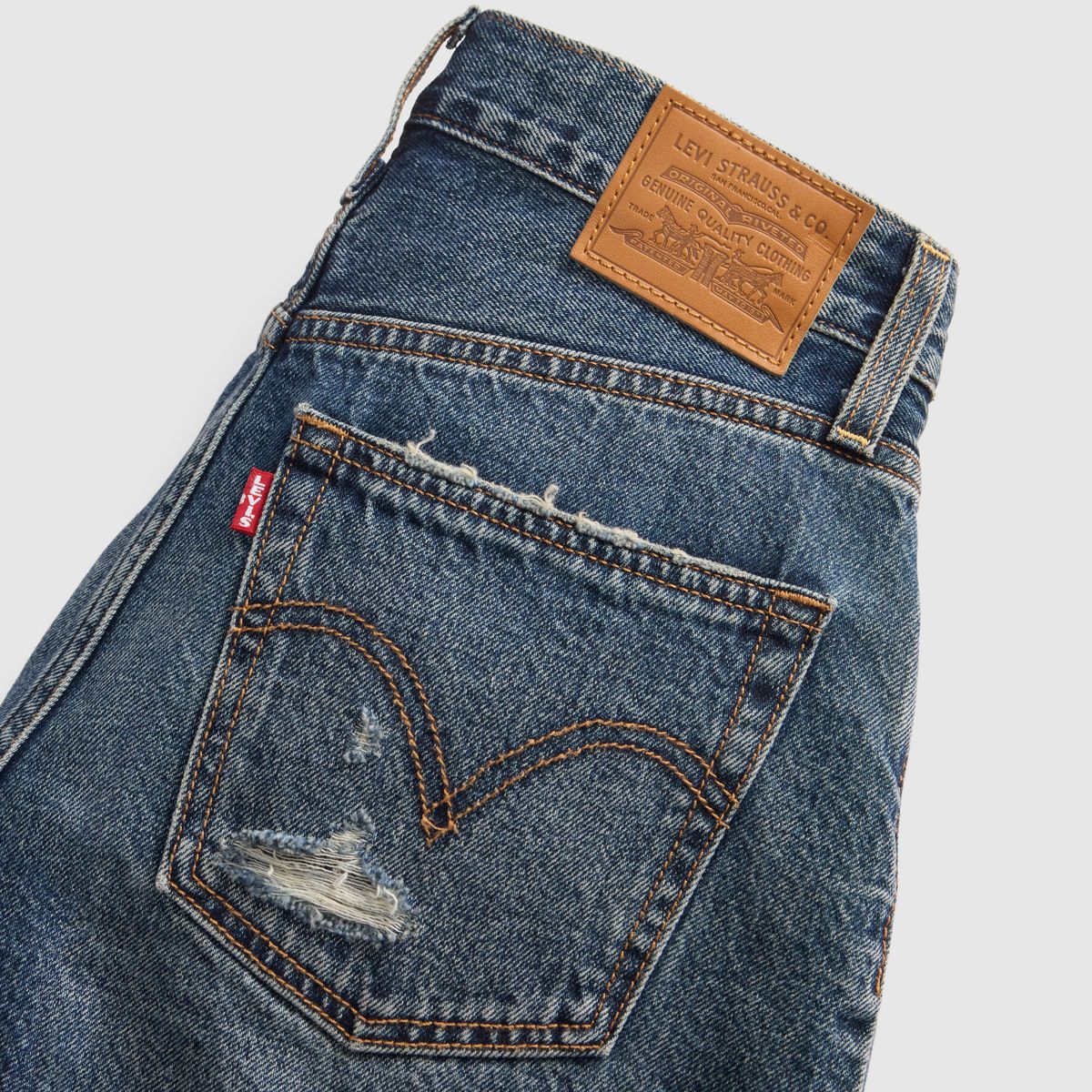 Ribcage Women's Shorts — Like It Love It - Dark Wash