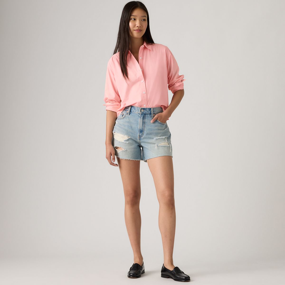 Ribcage Women's Shorts — Been There Short - Light Wash