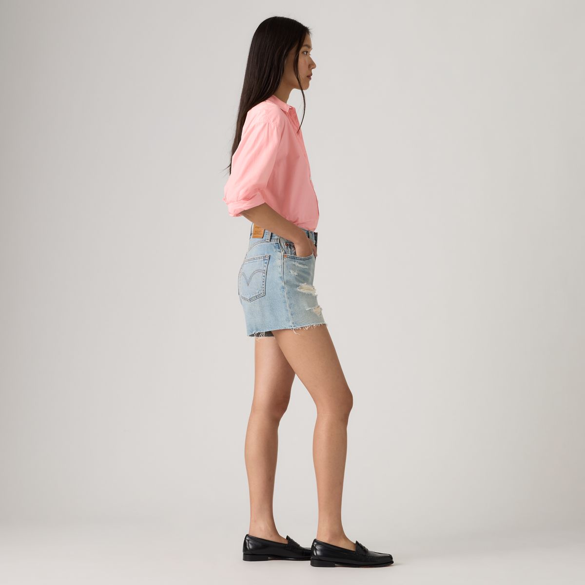 Ribcage Women's Shorts — Been There Short - Light Wash