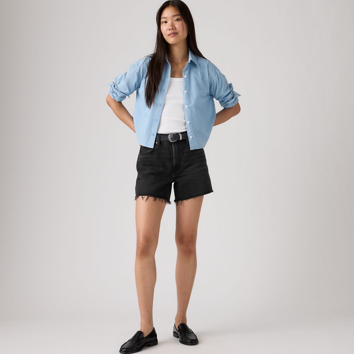 Ribcage Women's Shorts — Shrink Up Short - Black