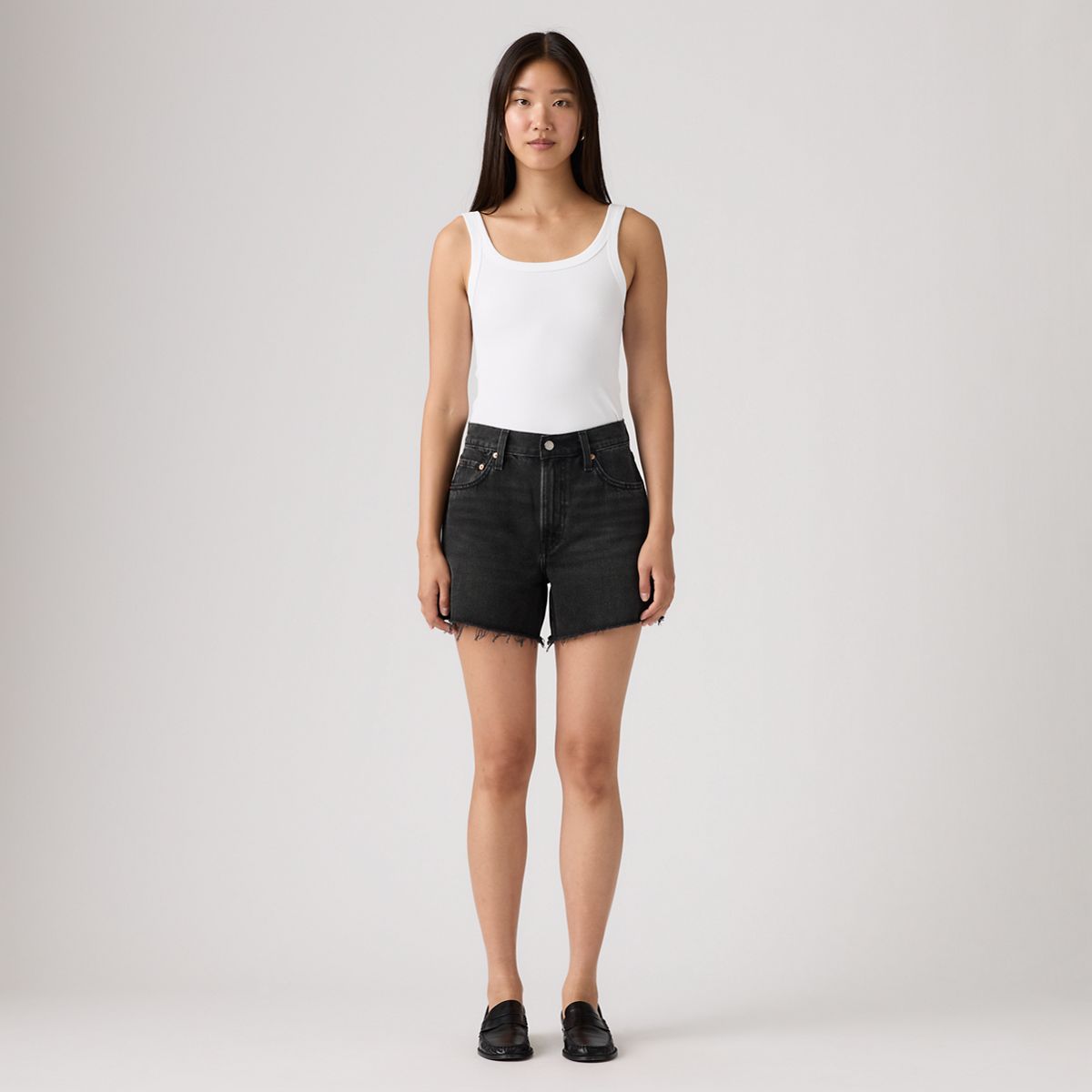 Ribcage Women's Shorts — Shrink Up Short - Black