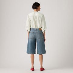 Super Baggy Women's Jorts — Hazy Times - Medium Wash 4