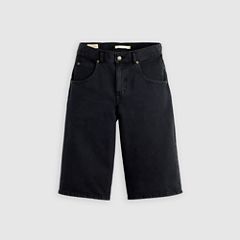 Super Baggy Women's Jorts — Chipped Black Oyster - Black 6