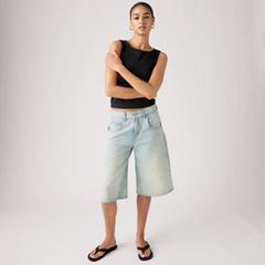 Super Baggy Women's Jorts — Cielito Lindo Jort - Light Wash 1