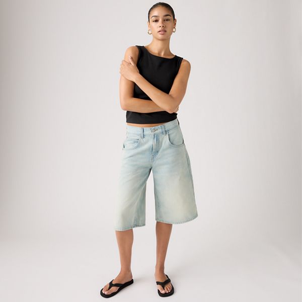 Super Baggy Women's Jorts — Cielito Lindo Jort - Light Wash