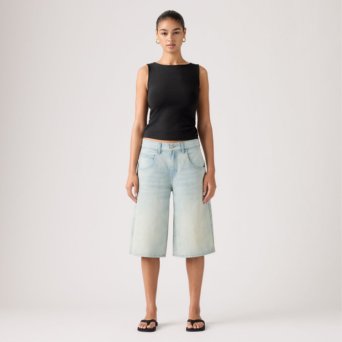 Super Baggy Women's Jorts — Cielito Lindo Jort - Light Wash