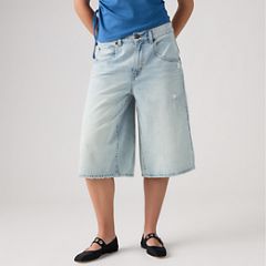 Super Baggy Jorts — Remember Together - Medium Wash 2