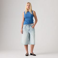 Super Baggy Jorts — Remember Together - Medium Wash 5